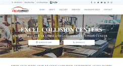 Desktop Screenshot of excelcollisioncenters.com